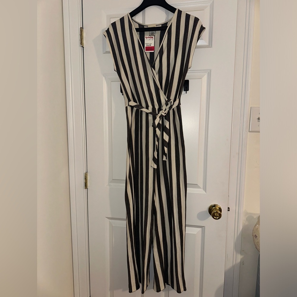 Striped Jumpsuit